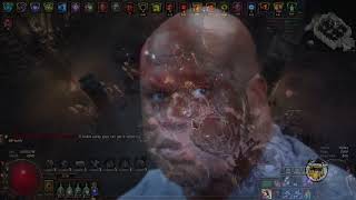 POE 324 Glacial Hammer of Shattering Bought a 5 div mirrored 3 socket staff and it slaps [upl. by Siuluj]