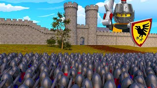 4000000 LEGO KNIGHTS Siege Castle Walls Defense  UEBS 2 Medieval LEGO Mod [upl. by Gauthier375]