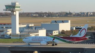 Royal Air Maroc Boeing 737 MAX 8  First Flight to Paris 170219  Flight AT770  CNMAX  HD [upl. by Reynold]