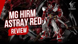 Review Gundam MG 1100 MJH GUNDAM ASTRAY RED FRAME VER HIRM [upl. by Meehan]