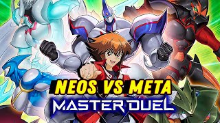 YuGiOh Master Duel  NEOS Vs META Season 26 Ft peruperu7459 🔥 [upl. by Akirrehs281]