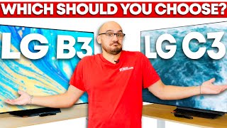 LG B3 vs LG C3  Which OLED Should You Buy [upl. by Adolpho]