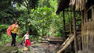 After many incidents the woman and the child returned to their house in the forest to live [upl. by Lanod]