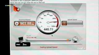 Hyperoptic Speed Test We go hands on with 1Gbps broadband [upl. by Allevon80]