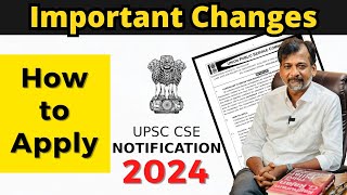 Crucial Updates amp Expert Guidance UPSC Notification 2024 Explained by MrIsrael Jebasingh ex IAS [upl. by Werby]