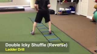 LADDER DRILL  DOUBLE ICKY SHUFFLE REVERSE [upl. by Nelrah]