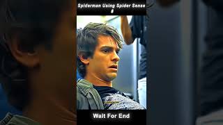 Spiderman Using Spidey Sense Part 2 🗿shortsmarvelcaptainamericaspiderspiderman funny ironman [upl. by Ymmor850]