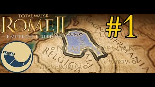 Nervii Campaign  Rome II Total War  Nervii Campaign  Episode 1 [upl. by Lamiv]