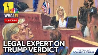 Legal expert weighs in on guilty verdict of former President Donald Trump [upl. by Ewan]