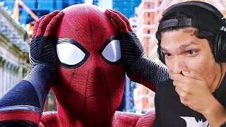 SPIDERMAN NO WAY HOME TRAILER REACTION OMG [upl. by Elad402]