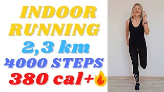 🔥35 min Indoor Running Workout🔥 Run in Place Workout  At Home Jogging Cardio Workout [upl. by Kai]