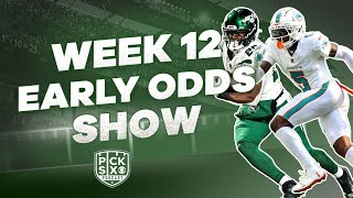 NFL Week 12 EARLY Look at the Lines Odds Picks Predictions and Betting Advice [upl. by Anastasia]