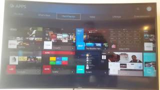 How to install apps on Samsung Smart TV 2016 [upl. by Brandie564]