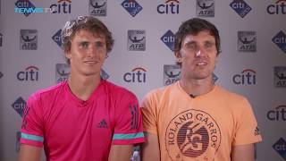 Zverev Brothers Reflect On Dream Come True In Washington 2018 [upl. by Kearney]