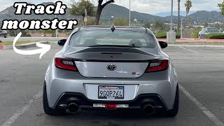 Gr86 BRZ pov drive loud pops and burbles [upl. by Heyes]