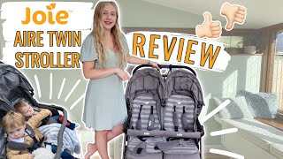 THE PERFECT PUSHCHAIR FOR 2 YOUNG KIDS Joie Twin Stroller Review  Is This Right For You [upl. by Agle]