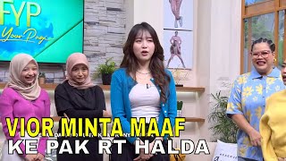 Klarifikasi Halda Disidang Di Rumah Pak RT dan Vior Kasih Tips Mencari Pacar  FYP 310124 Part 2 [upl. by Yerhcaz]