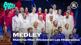 Mamma Mia Wicked en 3 generaties Les Misérables  20 jaar Musical Awards  The Greatest Show [upl. by Bohi]