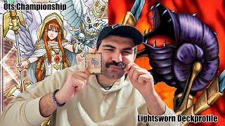 OTS Championship  Lightsworn Deckprofile  Mert  YuGiOh yugioh [upl. by Akerdnuhs789]