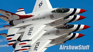 USAF Thunderbirds 2022 Final Performance  Nellis AFB Airshow 2022 [upl. by Camel]