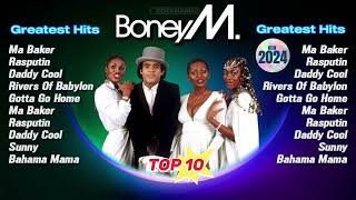 Boney M Greatest Hits 🎵 Billboard Hot 100 🎵 Popular Music Hits Of All Time [upl. by Kremer847]