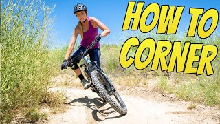 How To Corner A Mountain Bike  Better Flat Turns In 1 Day [upl. by Abisia]