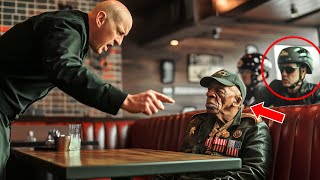 Racist Café Owner Kicks Out Black Veteran Unaware Who’s Watching… [upl. by Ariaic578]