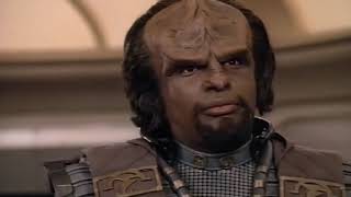 quotI Am Worf Commanding the Enterprisequot Worf [upl. by Aduh164]