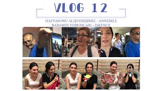 HAFTASONU ALIŞVERİŞİ  BİZİMKİLER YORUMLADI  İşkence Beylikdüzü pazarı AVM VLOG 12 [upl. by Thebazile]