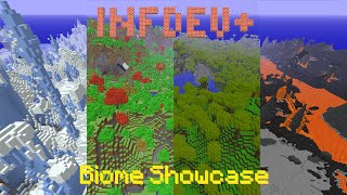 Infdev 031 Biome Showcase  Flying through all biomes [upl. by Eddy]