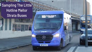 Sampling The Little Hotline Mellor Strata Buses  Rosso By Transdev [upl. by Noid]