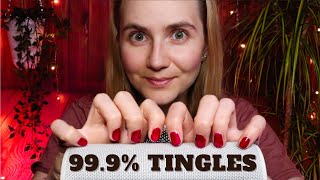 ASMR Brain Melting Tapping amp Scratching  999 Tingles [upl. by Anidualc]