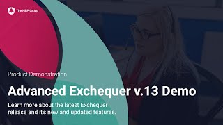 Advanced Exchequer Version 13 Release  Product Demo [upl. by Aneelad75]