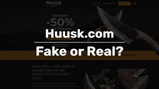 Huuskcom  Fake or Real » Fake Website Buster [upl. by Ttehr]