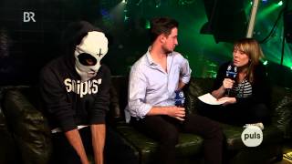 Teesy amp Cro im Interview  PULS Festival 2014 [upl. by Kina363]