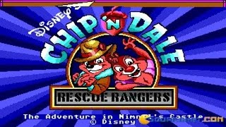 Chip and Dale gameplay PC Game 1990 [upl. by Hereld]