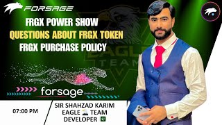 FRGX Token in Forsage Busd Eagle Team Pakistan [upl. by Leahcym]