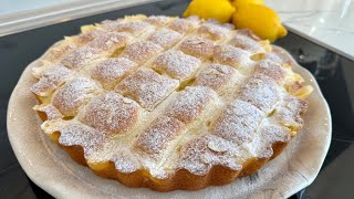 Torta al Limone 🍋 Profumata  Leggera e Super Golosa 🤩 [upl. by Ennobe]