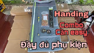 Cần Handing Easy Combo đầy đủ cho anh em mới tập câu hoặc thích sự nhỏ gọn 0329666691  Báo Cá TV [upl. by Saree]