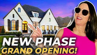 Explore The Luxurious New Phase At WALSH RANCH TEXAS GRAND OPENING Highlights  Fort Worth TX Homes [upl. by Hceicjow106]