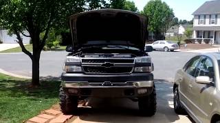 06 duramax LLY EGR delete pcv reroute [upl. by Ecnerwal]