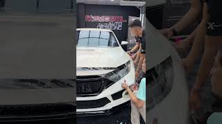 Geng H kasi hadir 🔥 ppf coating raycool car automobile honda [upl. by Ahsinrac]