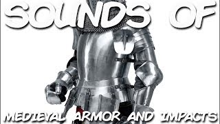 SOUND FX  Medieval Armor and Impacts FREE [upl. by Odnomra]