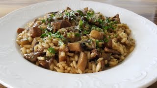 How to Make Mushroom Risotto  Best Mushroom Risotto Recipe [upl. by Artenehs]