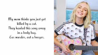 Madilyn Bailey  Overrated Instrumental with Lyrics  Hate Comments 2 [upl. by Eniamurt]