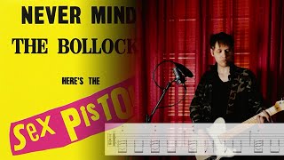 The Sex Pistols  Bodies Guitar Tab Tutorial [upl. by Blakelee]