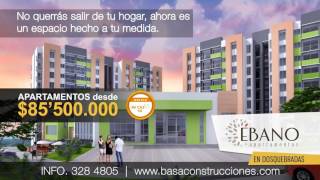 Ébano Apartamentos en Dosquebradas  Nuevo Proyecto [upl. by Peck202]