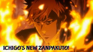 Ichigos New Zanpakuto English Dub 1080p  Bleach TYBW [upl. by Nauwtna577]