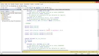 Programación de Trigger en Transact SQL Parte 2 [upl. by Derte]
