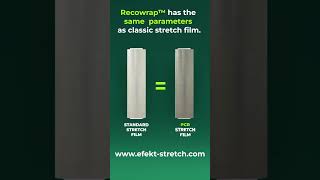 Reduce your plastic tax Heres the solution  Recowrap™ PCR stretch film from producer Efekt Plus [upl. by Riccardo]